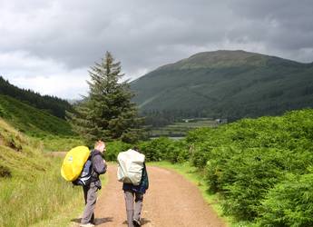 Great Glen Way - walkers