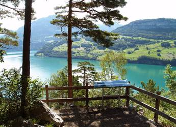 lookout over lake Lucerne