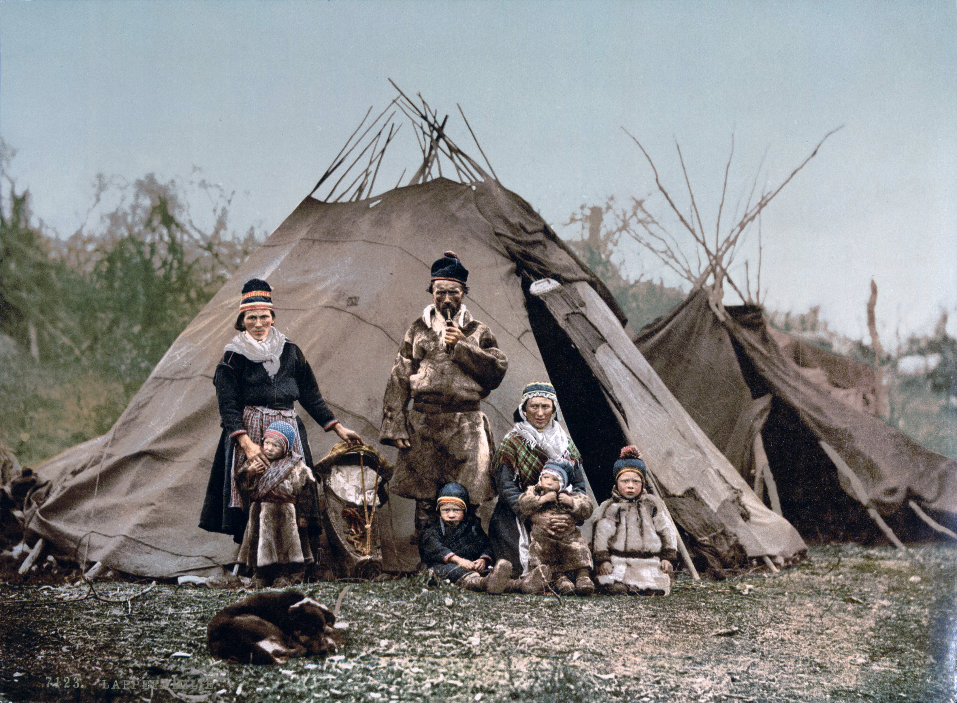 Sami people of Lapland