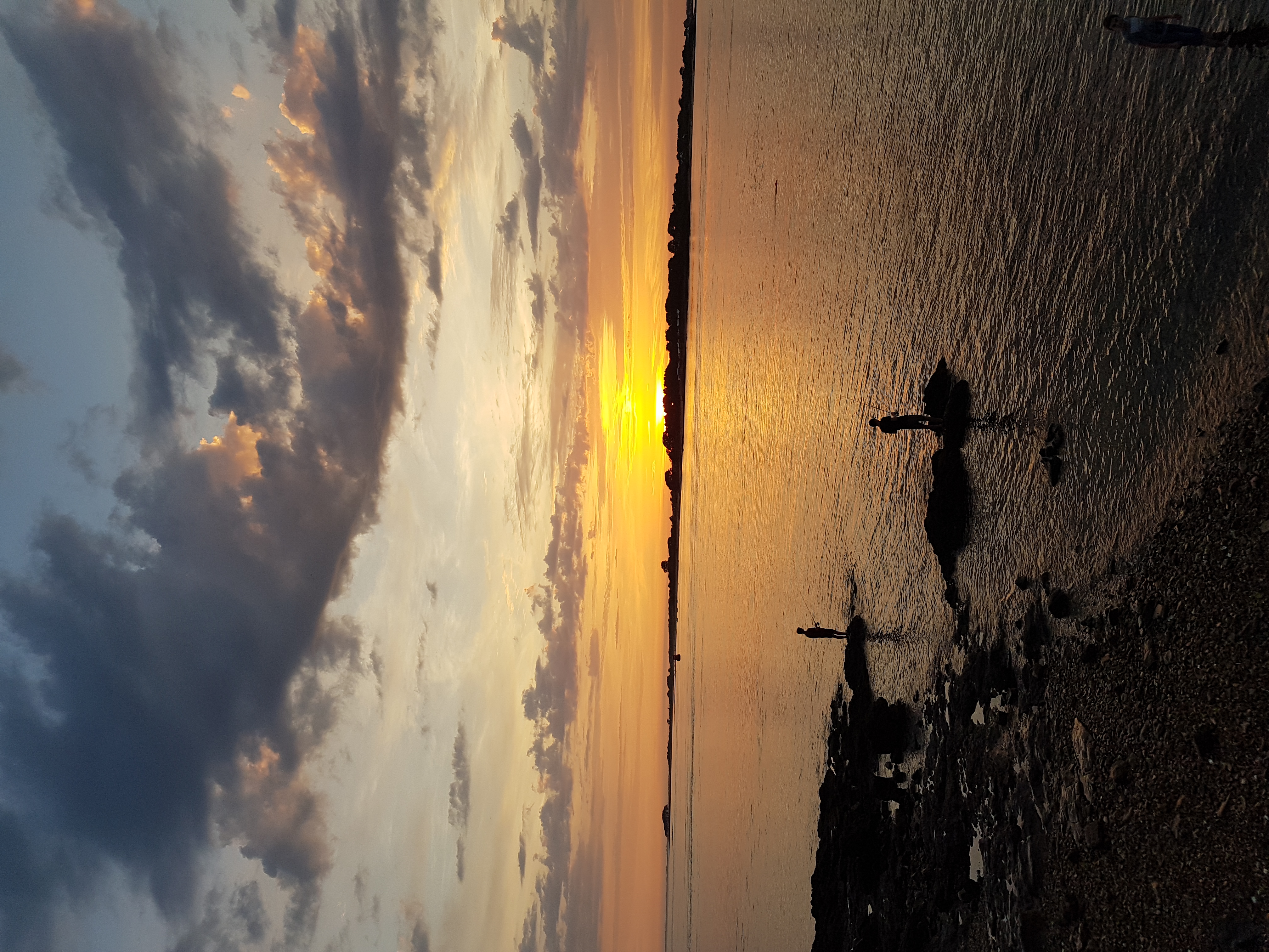 Sunset at Port Navalo